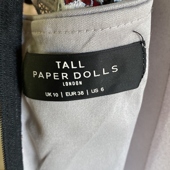 Tall Paper Dolls Dresses Tall Paper Dolls London Floral Lace